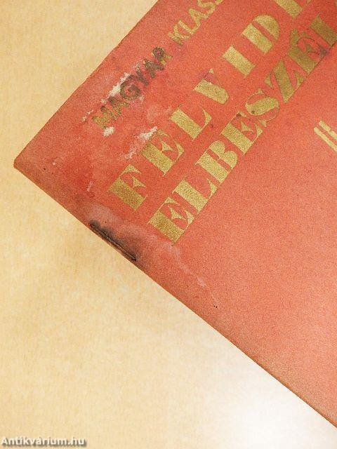 Felvidéki elbeszélők válogatott munkái