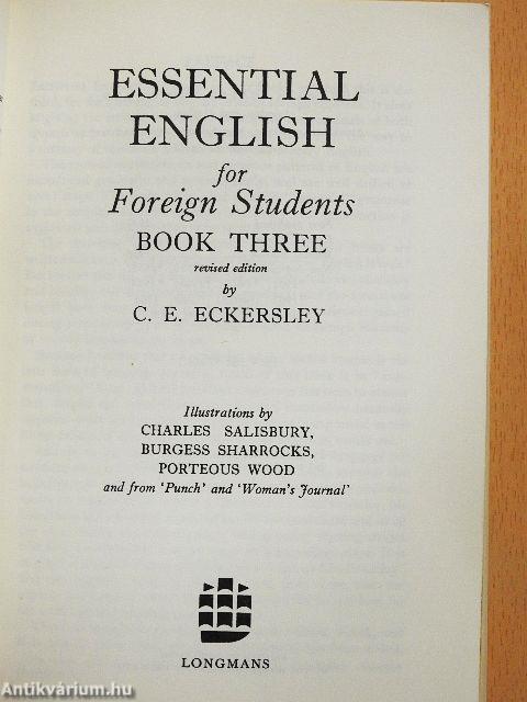 Essential English for Foreign Students Book 3.
