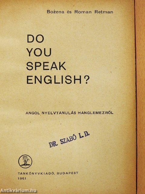 Do you speak english?