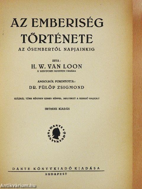 Az emberiség története