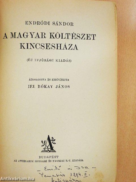 A magyar költészet kincsesháza