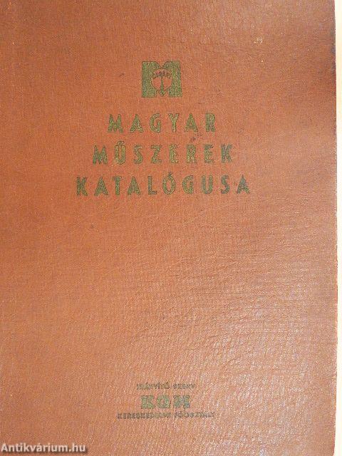 Magyar Műszerek Katalógusa