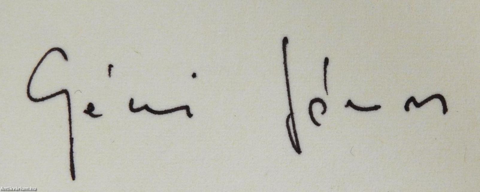 Elemek (dedikált példány)