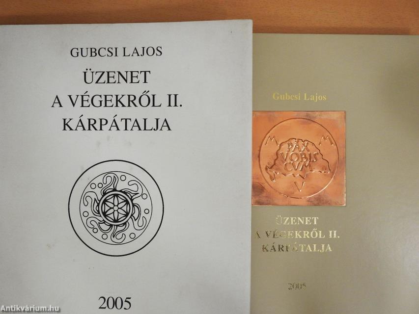 Üzenet a végekről II. - Plakettel (dedikált példány)