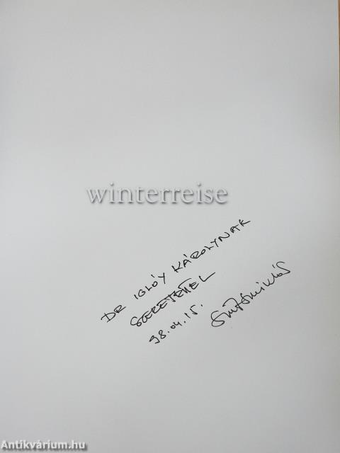 Winterreise (dedikált példány)