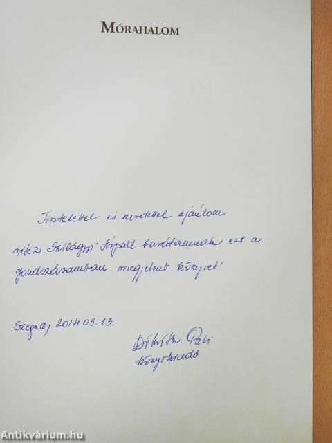 Mórahalom (dedikált példány)