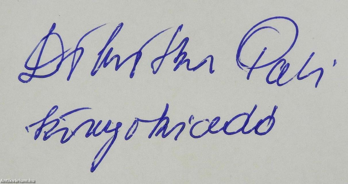 Mórahalom (dedikált példány)