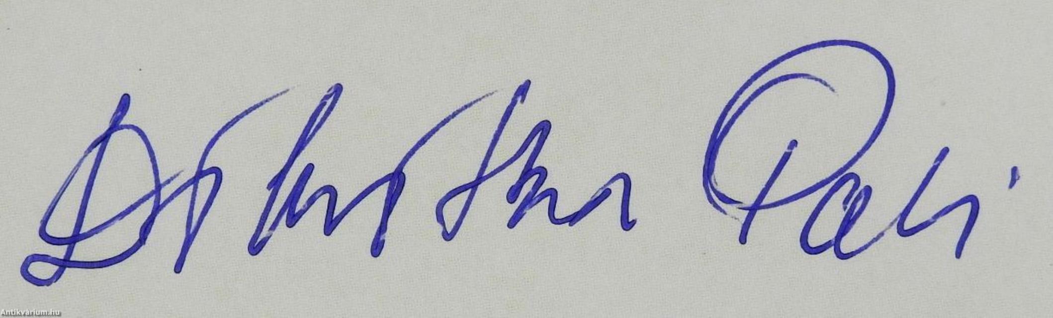 Mórahalom (dedikált példány)