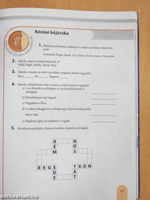 Kémia 7. (kétszeresen dedikált példány)