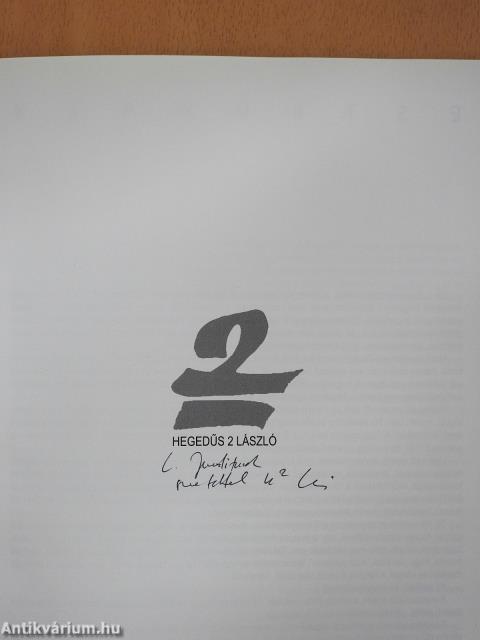 Hegedűs 2 Fotó (dedikált példány)