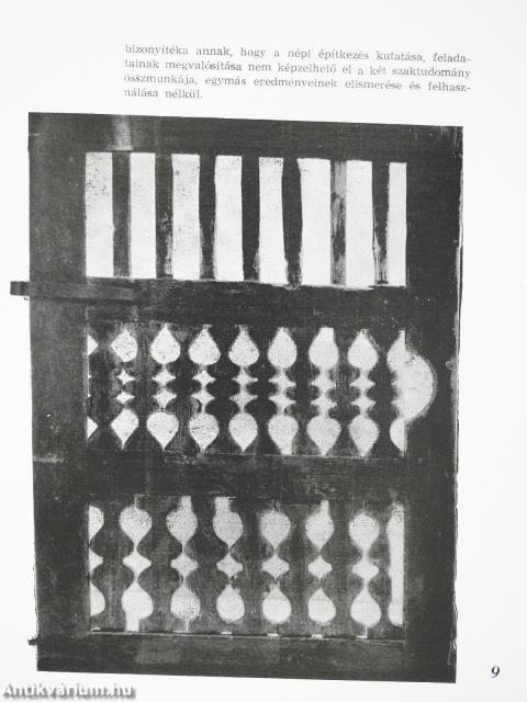 Népi építkezés (dedikált példány)