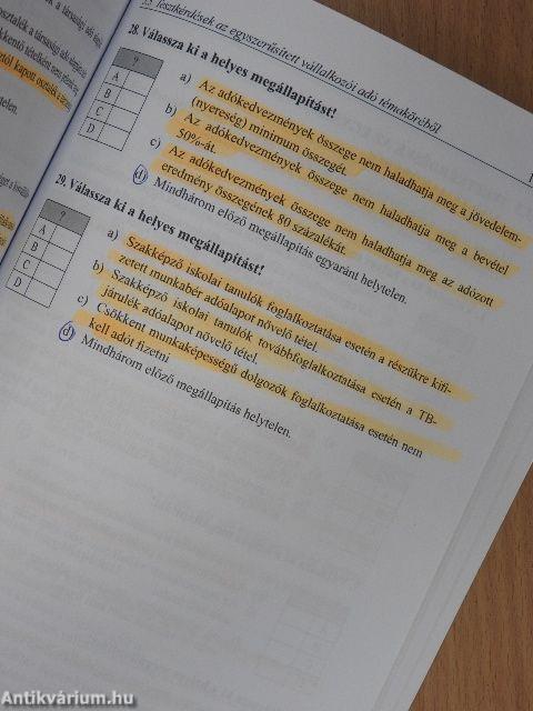 Adózási feladatok és megoldások