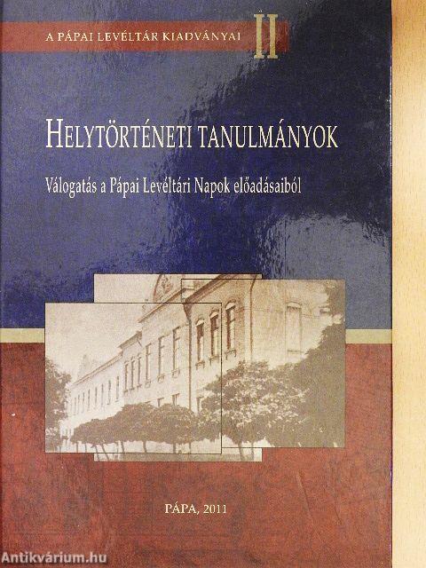 Helytörténeti tanulmányok