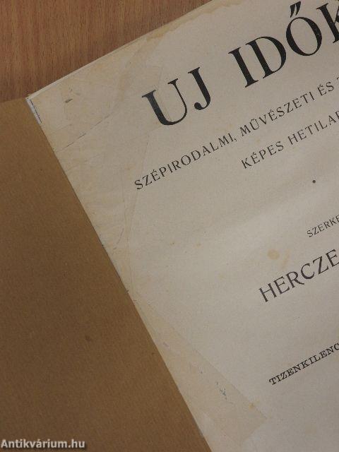 Uj Idők 1912-1913. (nem teljes évfolyam)