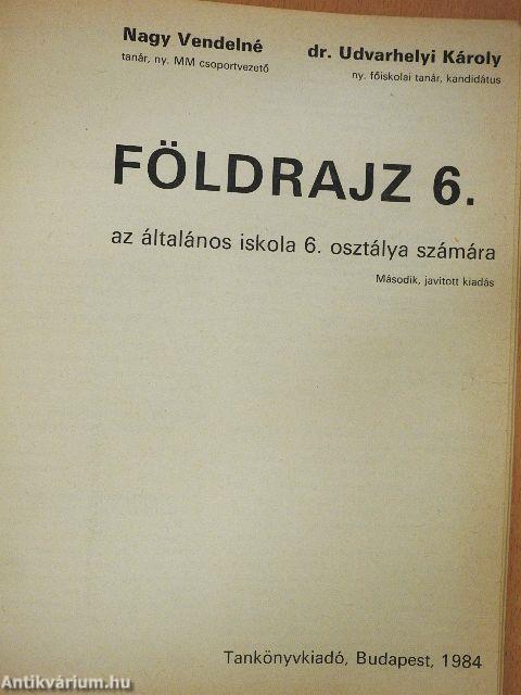 Földrajz 6.