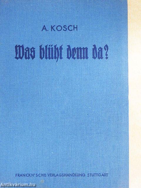 Was blüht denn da? (gótbetűs)