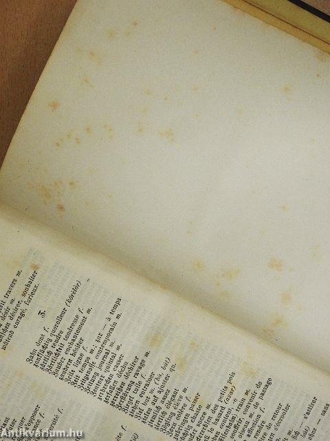 Französische Konversations-Grammatik I-II. (gótbetűs)