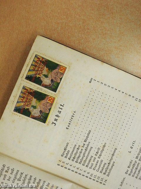 Französische Konversations-Grammatik I-II. (gótbetűs)