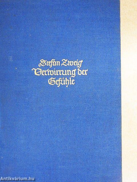 Verwirrung der Gefühle (gótbetűs)