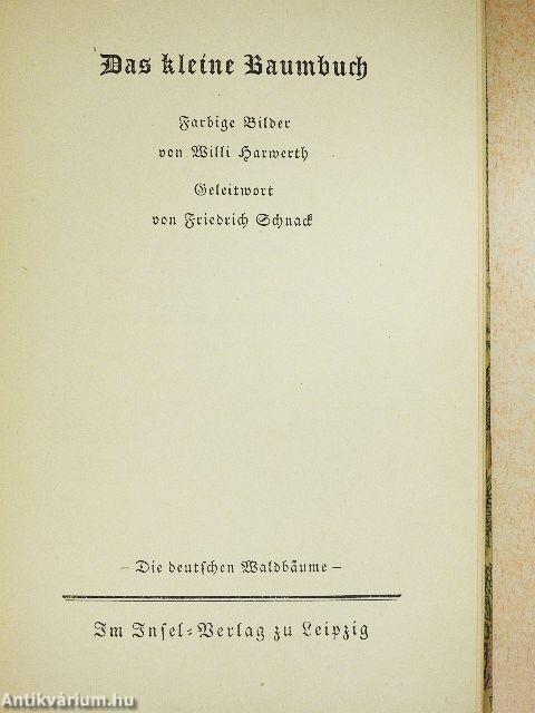 Das kleine Baumbuch (gótbetűs)
