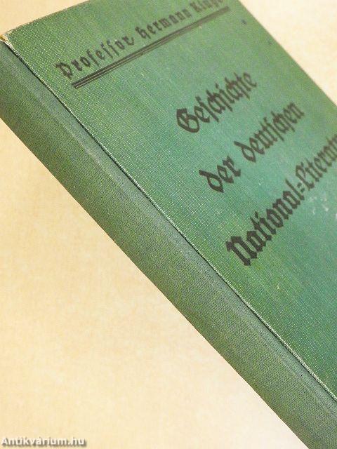 Geschichte der deutschen National-Literatur (gótbetűs)