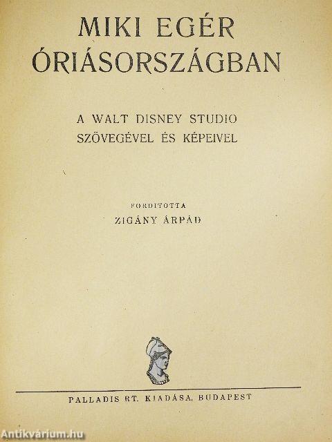 Miki egér Óriásországban