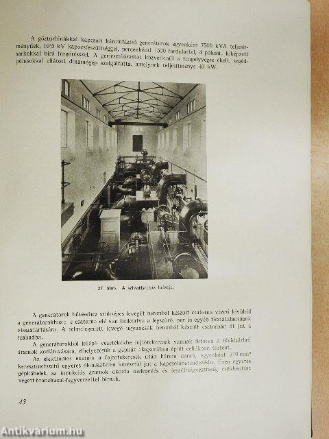 Budapest áramellátásának története 1893-1933