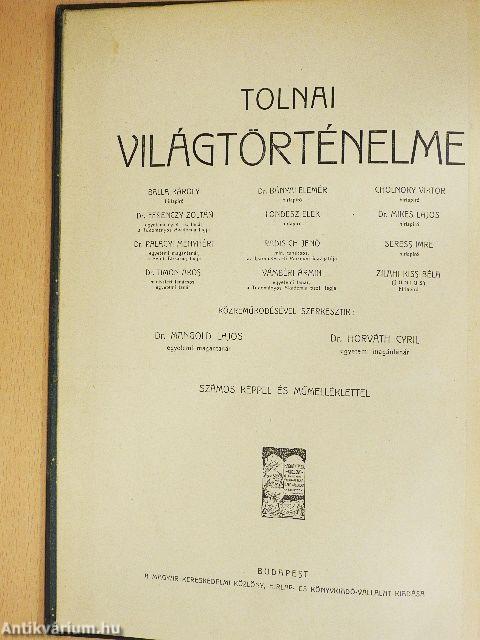 Tolnai Világtörténelme - A középkor története I. (töredék)
