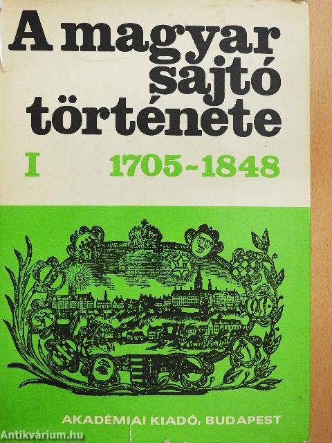A magyar sajtó története I. 
