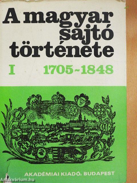 A magyar sajtó története I. 