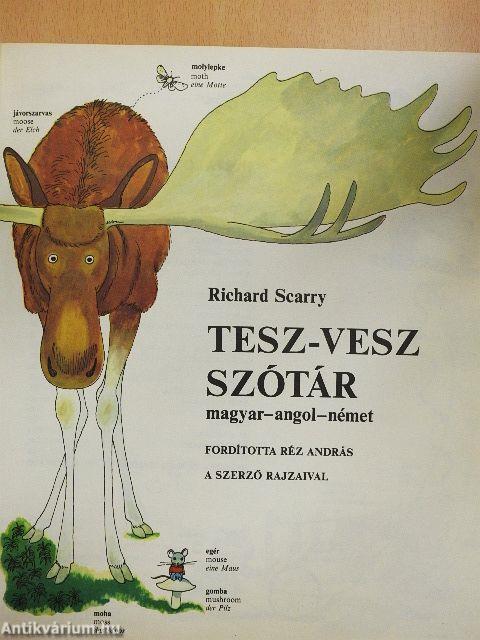 Tesz-vesz szótár