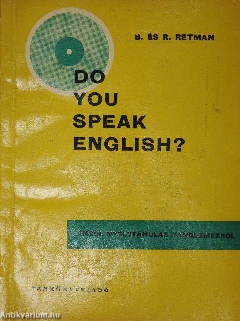 Do you speak english?
