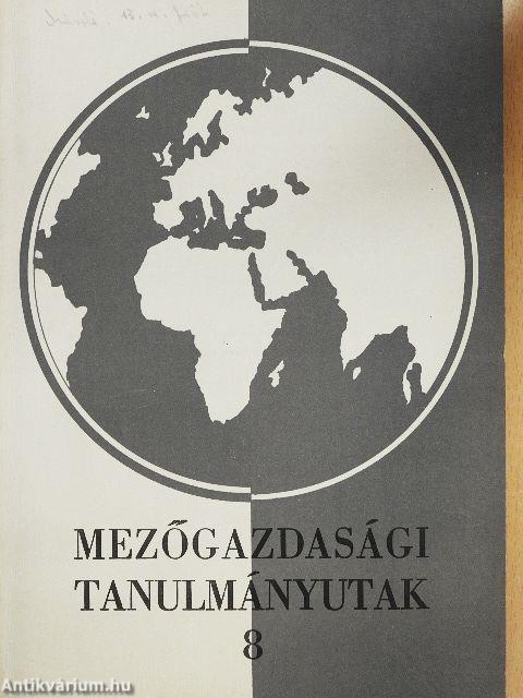 Tanulmányutak a mezőgazdasági tudományok területén