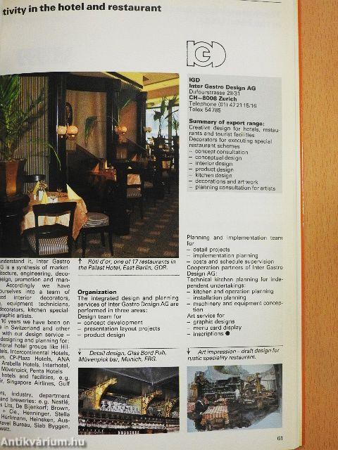 Hotel-keeping and Tourism