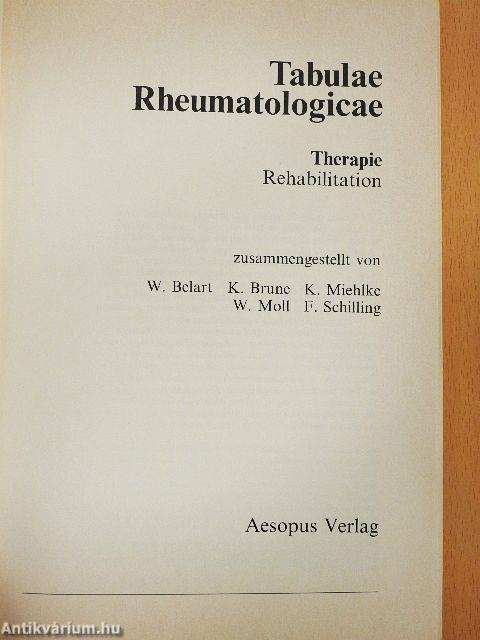 Tabulae Rheumatologicae