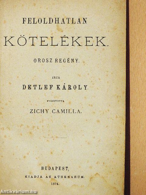 Feloldhatlan kötelékek