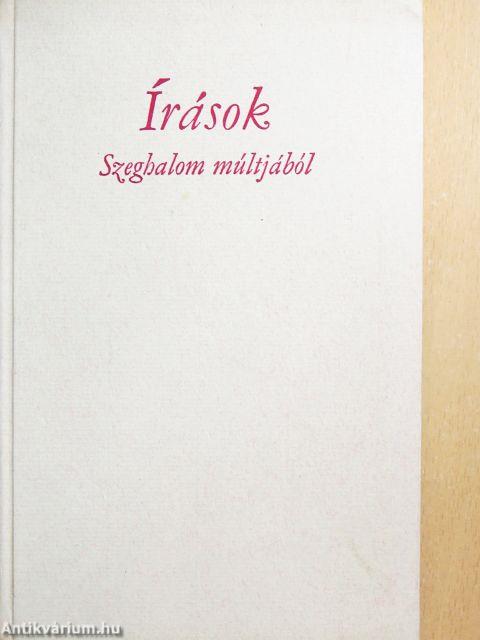 Írások Szeghalom múltjából