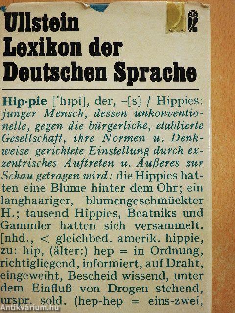Ullstein Lexikon der deutschen Sprache