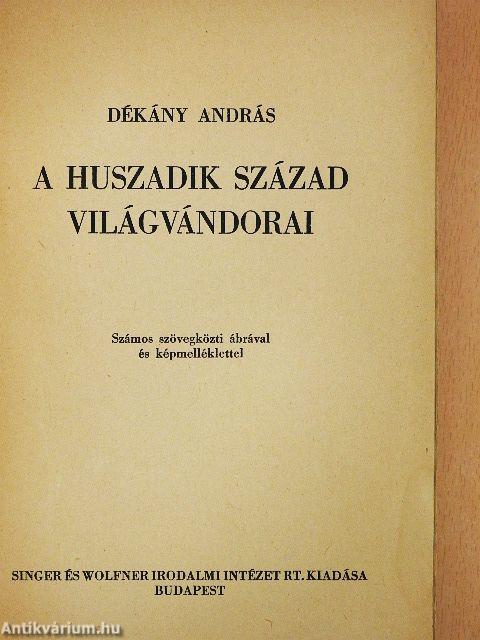 A huszadik század világvándorai
