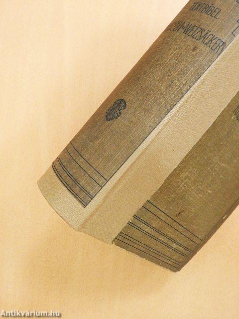 Textbibel des Alten und Neuen Testaments (gótbetűs)