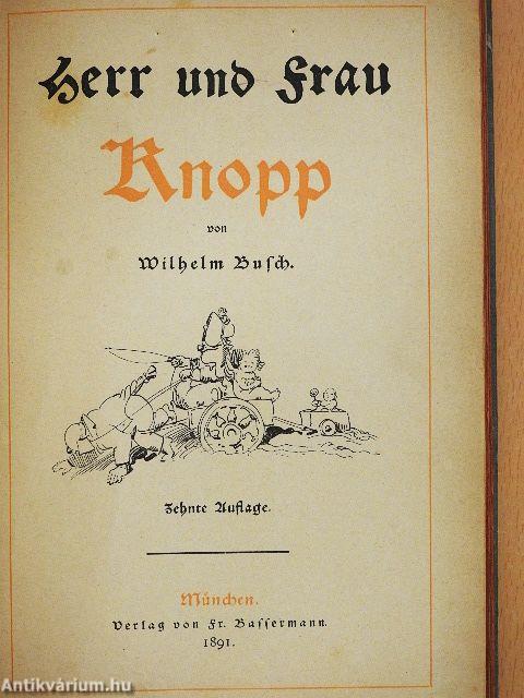 Abenteuer eines junggesellen/Herr und Frau Knopp/Julchen (gótbetűs)
