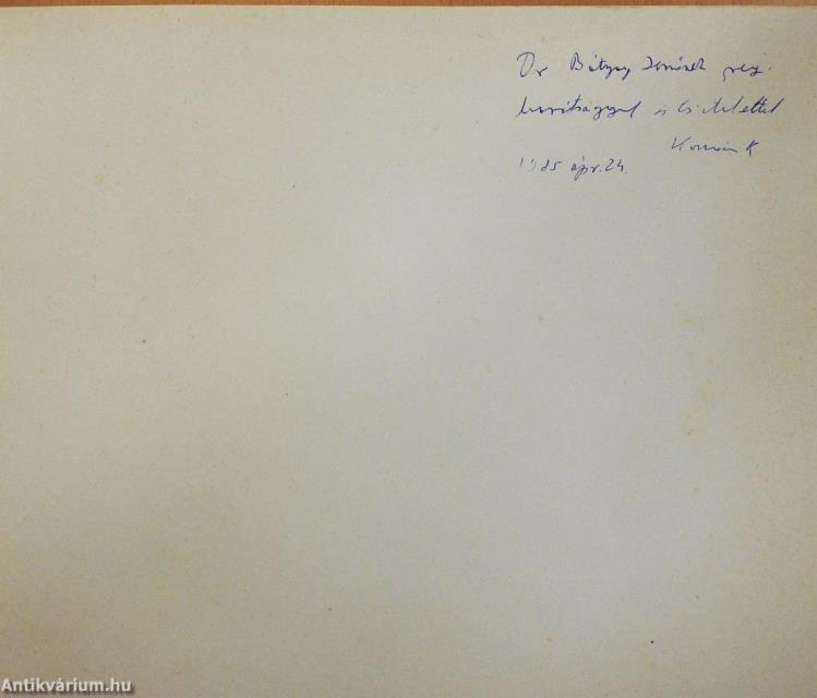 A szerves kémia alapjai (dedikált példány)