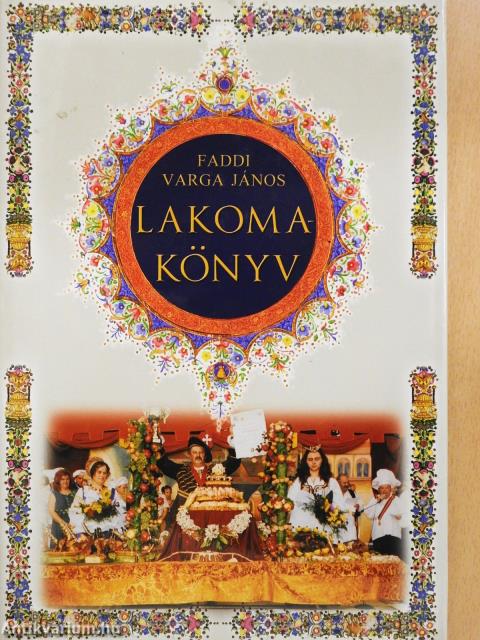 Lakomakönyv (dedikált példány)