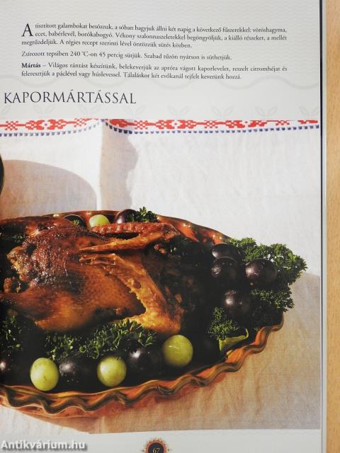 Lakomakönyv (dedikált példány)