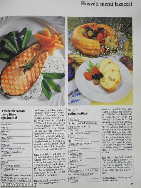 Ünnepi menük (dedikált példány)