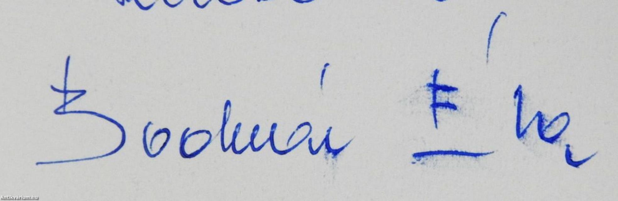 Az újra felfedezett Tornyai (dedikált példány)