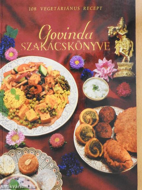 Govinda szakácskönyve (dedikált példány)