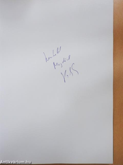 Művészet és idegsebészet együtt a hitben (dedikált példány)