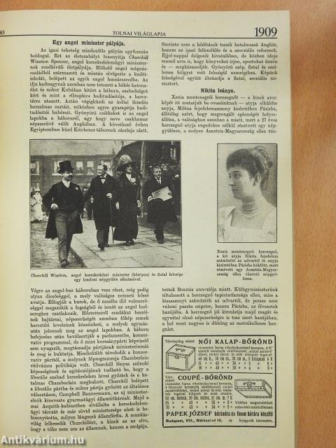 Tolnai Világlapja 1901-1944. (dedikált példány)