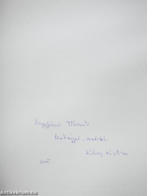 Kókay Krisztina (dedikált példány)